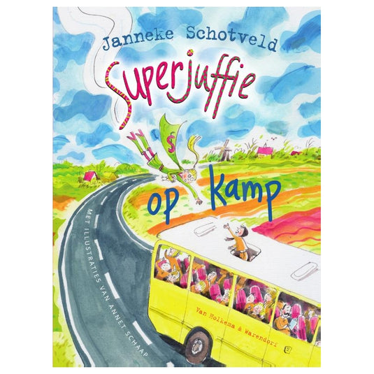Centraal boekhuis superjuffie op kamp
