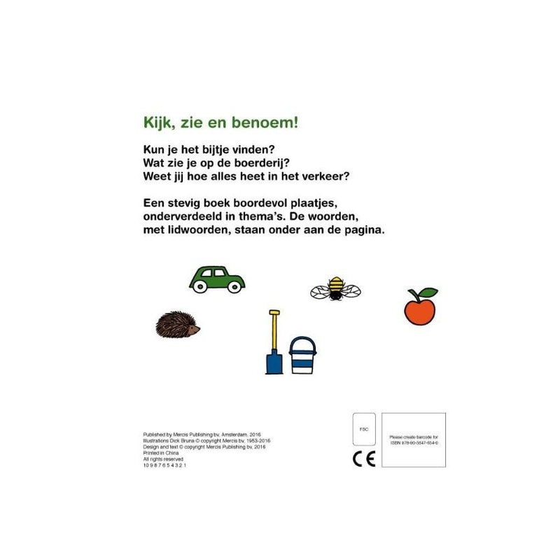 Load image into Gallery viewer, Centraal boekhuis nijntje aanwijsboek
