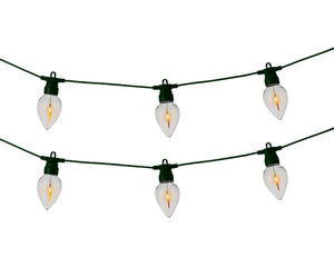 Lumineo led partylight fireflame effect l350cm outdoor startset