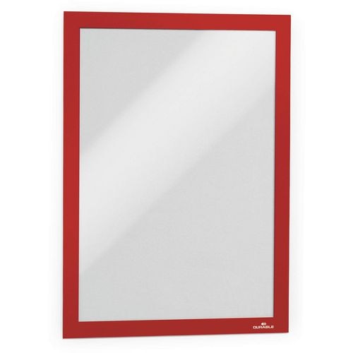 Magnetische lijsten durable magaframe rood