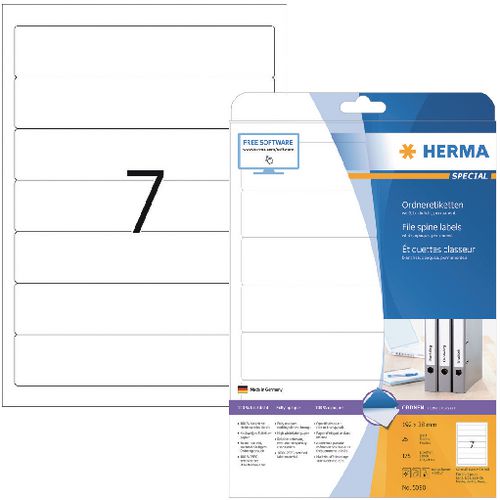 Herma etiketten