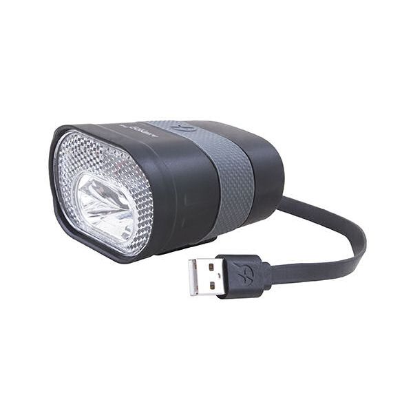 Load image into Gallery viewer, koplamp Axendo 40 Lux USB-oplaadbaar 65 mm zwart
