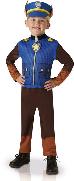 Rubies - paw patrol chase verkleedkleding - maat 92 104