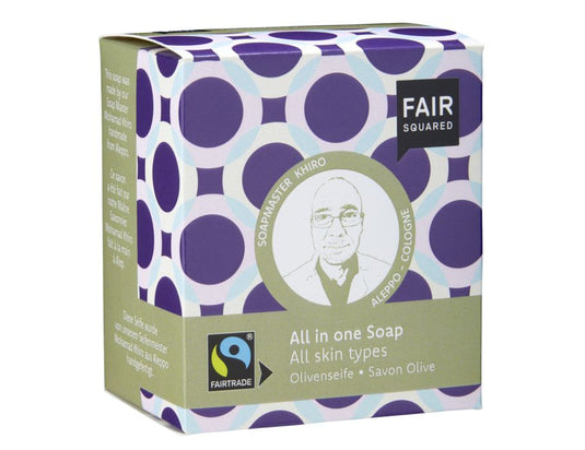 Fair squared zeepblok - all in one soap