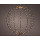Lumineo micro led bal frame met 240 lamps voor buiten op stekker dia.38cm