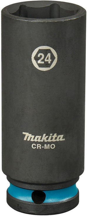 Makita krachtdop impact black, 1 2 24mm lang - e-16520
