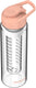 Muitomas waterfles - infuser voor fruit, thee of kruiden – drinktuit - 700ml - peach fuzz