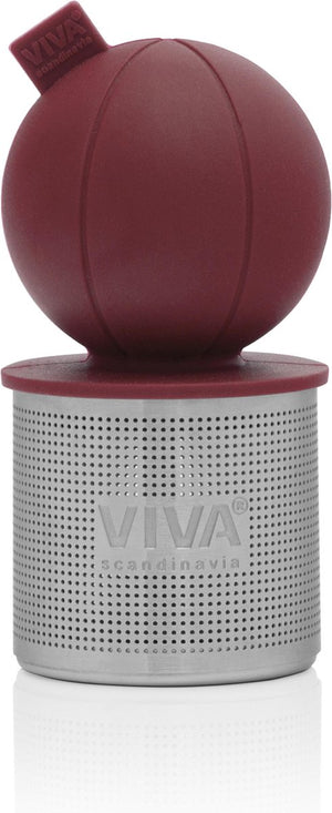 Viva scandinavia infusion drijvend thee-ei - 3.8x8 cm - rose