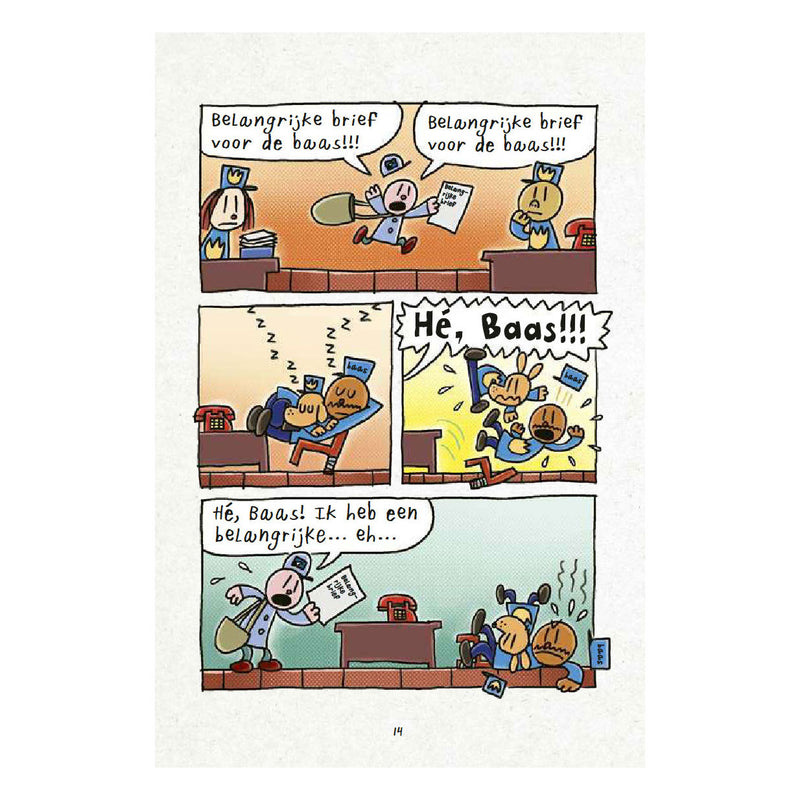ギャラリービューアに画像をロードする, Centraal boekhuis dog man 6: de woef van de wildernis. 7+
