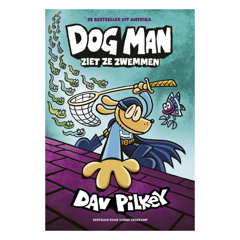 Load image into Gallery viewer, Condor dog man 8 - dog man ziet ze zwemmen
