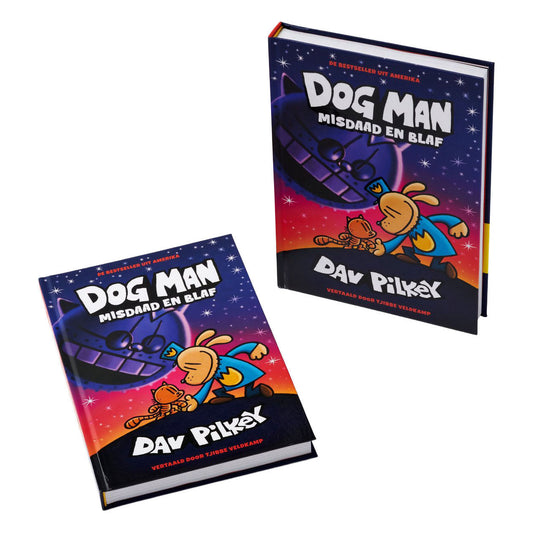 Centraal boekhuis dog man 9: misdaad en blaf. 7+