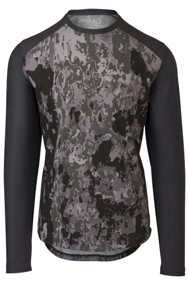 Mtb fietsshirt ls venture antraciet