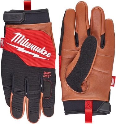 Milwaukee accessoires hybrid lederen werkhandschoenen - xl 10 | 1 paar - 4932471914