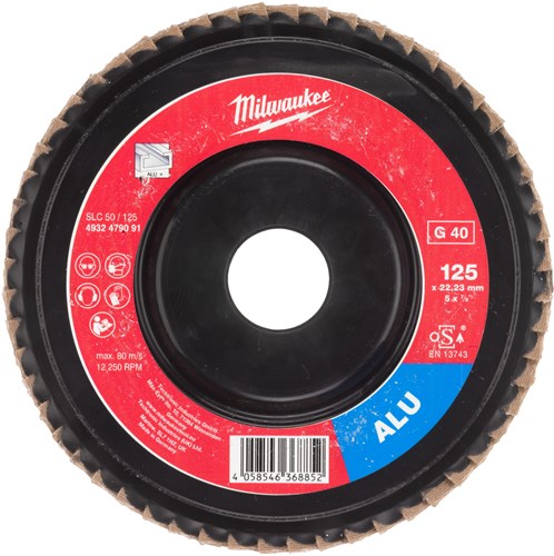 Load image into Gallery viewer, Milwaukee accessoires lamellenschijf alu slc50 125mm g40-1 pc - 4932479091 - 4932479091
