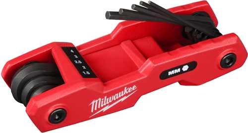 Load image into Gallery viewer, Milwaukee accessoires inbussleutel set vouwbaar (8-delig) - 4932480978
