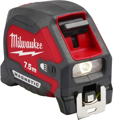 Load image into Gallery viewer, Milwaukee accessoires rolmaat met led 7.5 m - 4932492469
