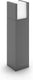 Philips led philips arbour sokkelamp klein - antraciet - 3.8 w