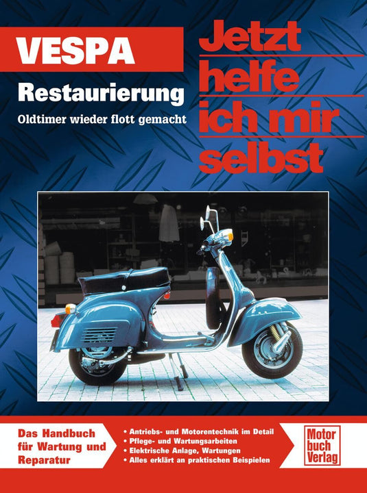 Motorbuch-verlag boek motor und technik book vespa restoration