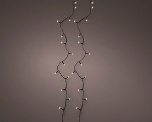Lumineo kerstverlichting basic 120led outdoor 9m champagne (zacht goud)