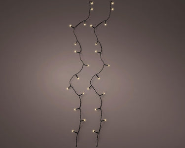 Lumineo kerstverlichting basic 120led outdoor 9m champagne (zacht goud)
