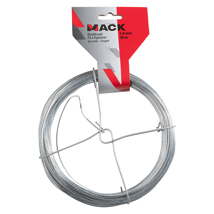 Afbeelding laden in galerijviewer, Mack 1072133 - binddraad verzinkt 1,8mm 50m type 12 | 5 stuks
