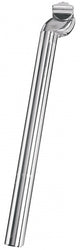 zadelpen vast 27.2 x 350 mm aluminium zilver