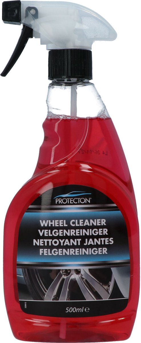 Protecton velgenreiniger - verwijdert makkelijk remstof, olieresten straatvuil - voor metalen en stalen autovelgen kunststof wieldoppen - 500ml