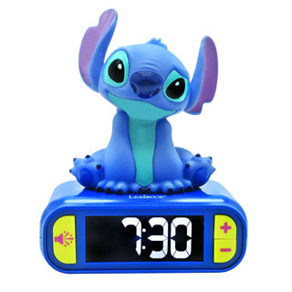 Wekker radio stitch 3d met licht en geluidseff.