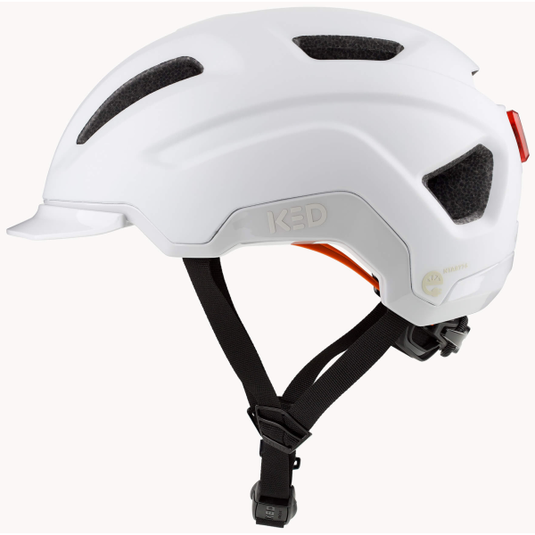 Ked fietshelm pedalon m (56-59cm) - mat wit