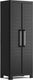 Keter detroit opbergkast - multipurpose - 3 planken - 45x65x182cm - zwart