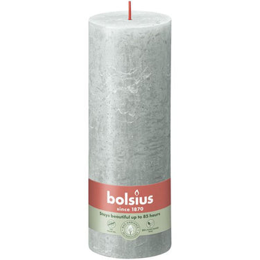 Bolsius rustiek stompkaars jade green ø68x190 mm 85 uur (4 stuks)