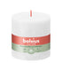 Bolsius rustiek stompkaars cloudy white ø100x100 mm 62 uur (3 stuks)