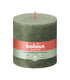 Bolsius rustiek stompkaars fresh olive ø100x100 mm 62 uur (3 stuks)