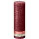 Bolsius rustiek stompkaars velvet red ø100x300 mm 200 uur (4 stuks)