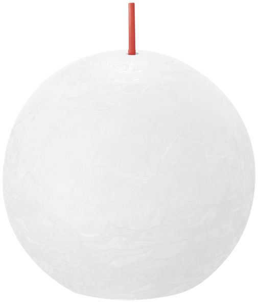 Bolsius Bolsius Bolkaarsen Shine 6 st rustiek 76x71 mm wolkenwit