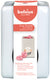 Bolsius aromatic waxbrander vierkant wit 85x85x125 mm (2 stuks)
