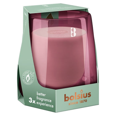 Bolsius starterkit cleanlight cedarwood vetiver ø86x90 mm 24 uur (4 stuks)