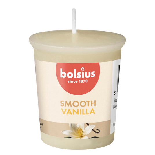 Bolsius votive rond true scents vanilla ø45x53 mm 15 uur (24 stuks)
