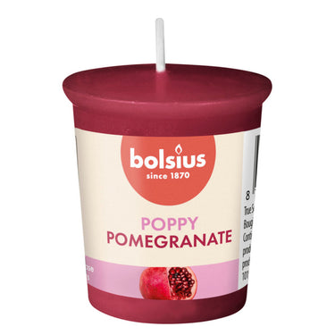 Bolsius votive rond true scents pomegranate ø45x53 mm 15 uur (24 stuks)