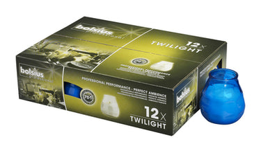 Bolsius twilight blauw ø96x103,5 mm 70 uur (12 stuks)