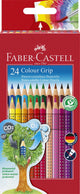 Faber-castell kleurpotloden colour grip 24 stuks