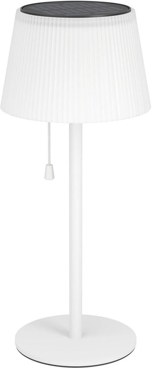 Eglo scordiano tafellamp - oplaadbaar (tot 22 uur licht) - solar - 38 cm - wit - draadloos - binnen en buiten - trekschakelaar