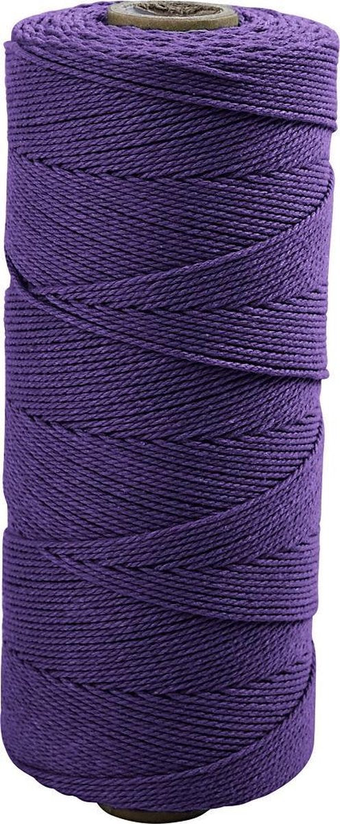 Creativ company cc katoenkoord 1 mm 315 m violet
