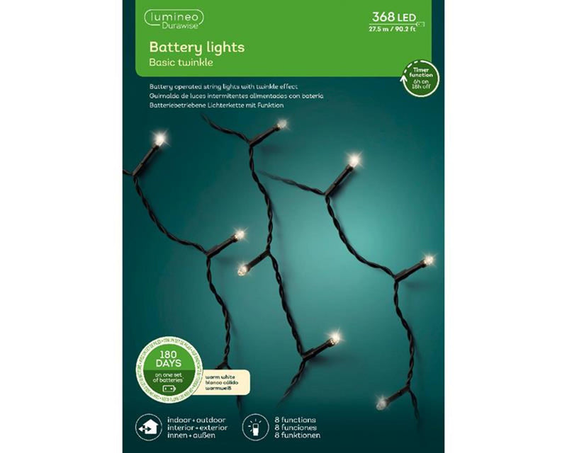 Afbeelding laden in galerijviewer, Lumineo durawise led basic lights 2750cm 368l warmwit
