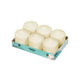Bolsius professional stompkaar 10 10 ivoor 52 branduren (6 stuks)