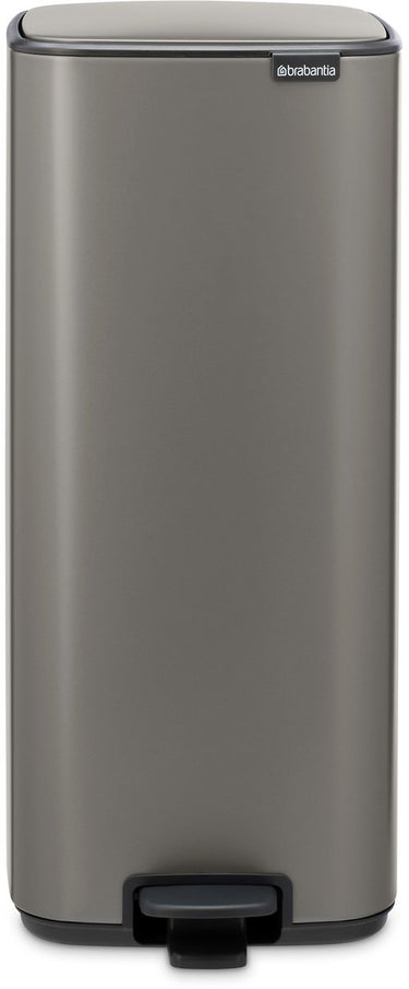 Brabantia bo pedaalemmer - 30 liter - platinum