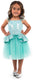 Little adventures - teal tutu jurk – maat m (98-104)