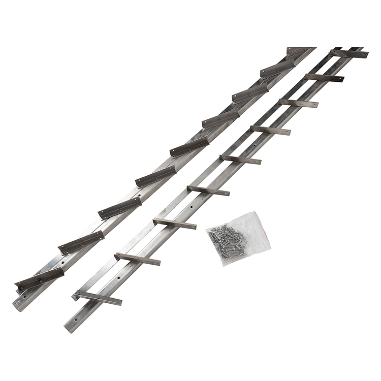 Afbeelding laden in galerijviewer, Mack 1074594 - multiflex shutters 220 cm rvs | 2 stuks
