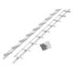 Mack 1074598 - multiflex shutters 220 cm rvs wit gecoat | 2 stuks