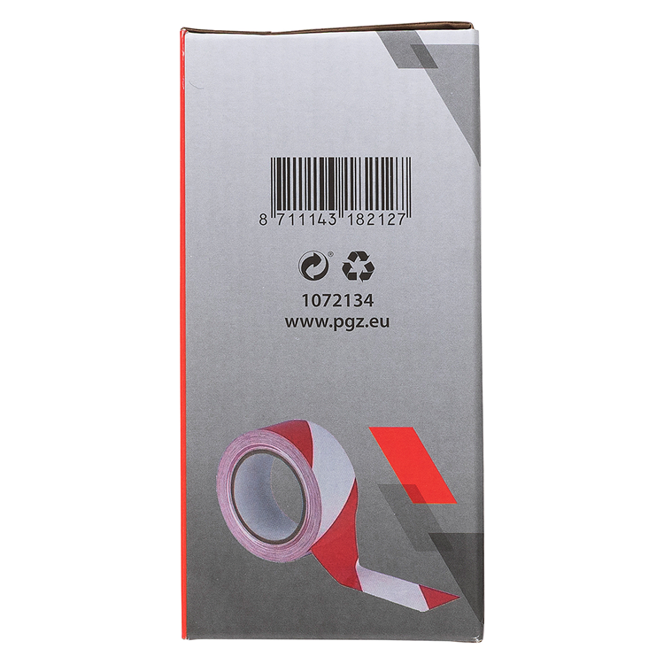 Chargez l'image dans la visionneuse de la galerie, Mack 1072134 - afsperband rood wit doos 75mm x 500m - 35 micron | 3 stuks
